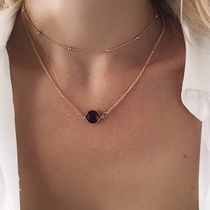 Collier tendance 2023 – pierre
