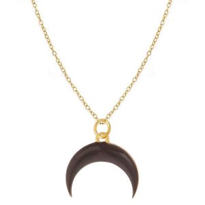Collier tendance 2024- corne lune