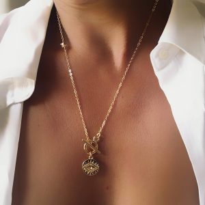 Collier tendance 2024 or