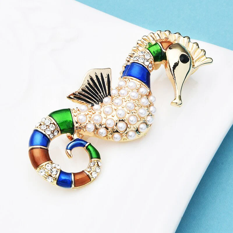 Broche Originale Hippocampe – Image 2