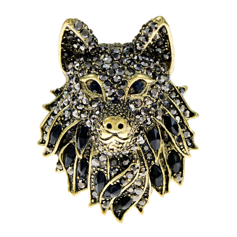 Broche Originale Tête de Loup – Image 3