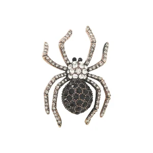 Broche Black Spider