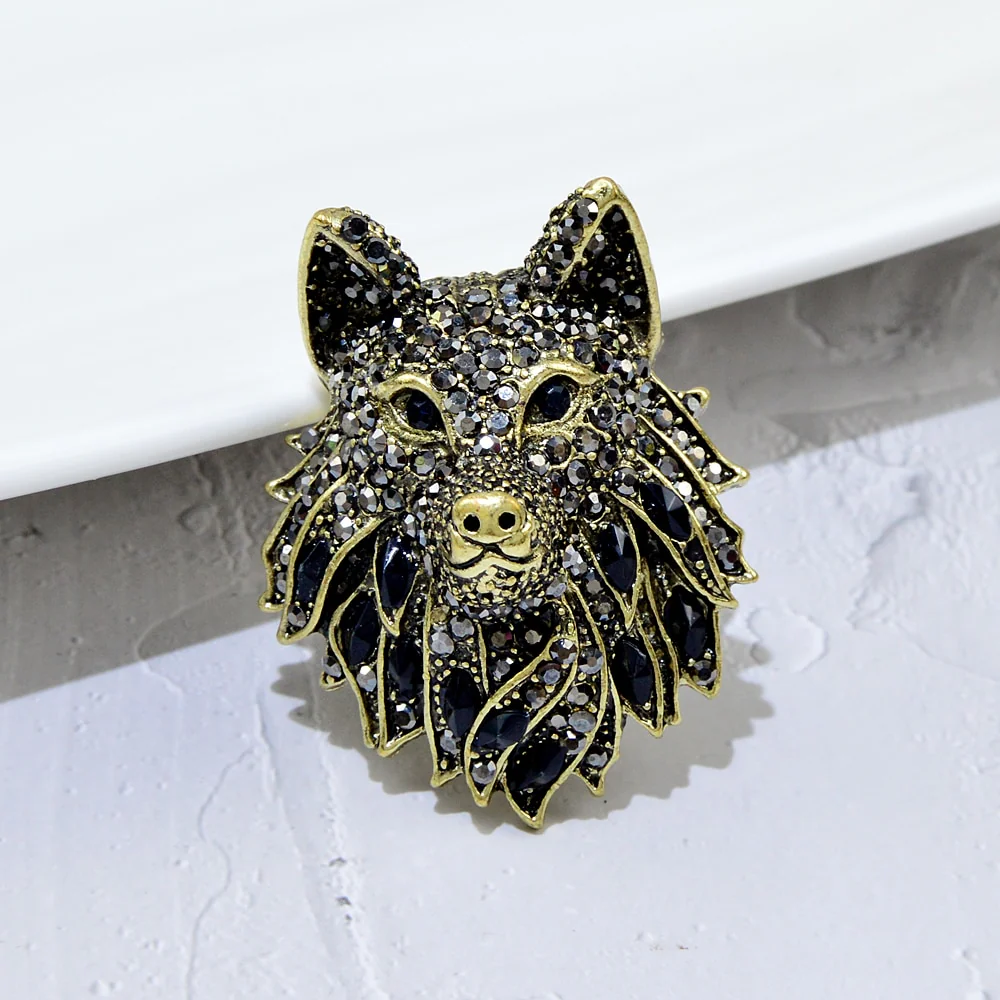 Broche Originale Tête de Loup – Image 4