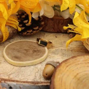 Bague Gravure Chevalière Rectangle