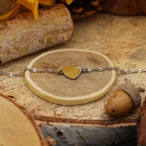 Gourmette Fine Gravure Coeur  (Taille Enfant)