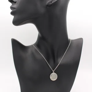 Gravure Collier Médaillon (Taille Homme)