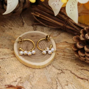 Boucles d’Oreilles Ambre