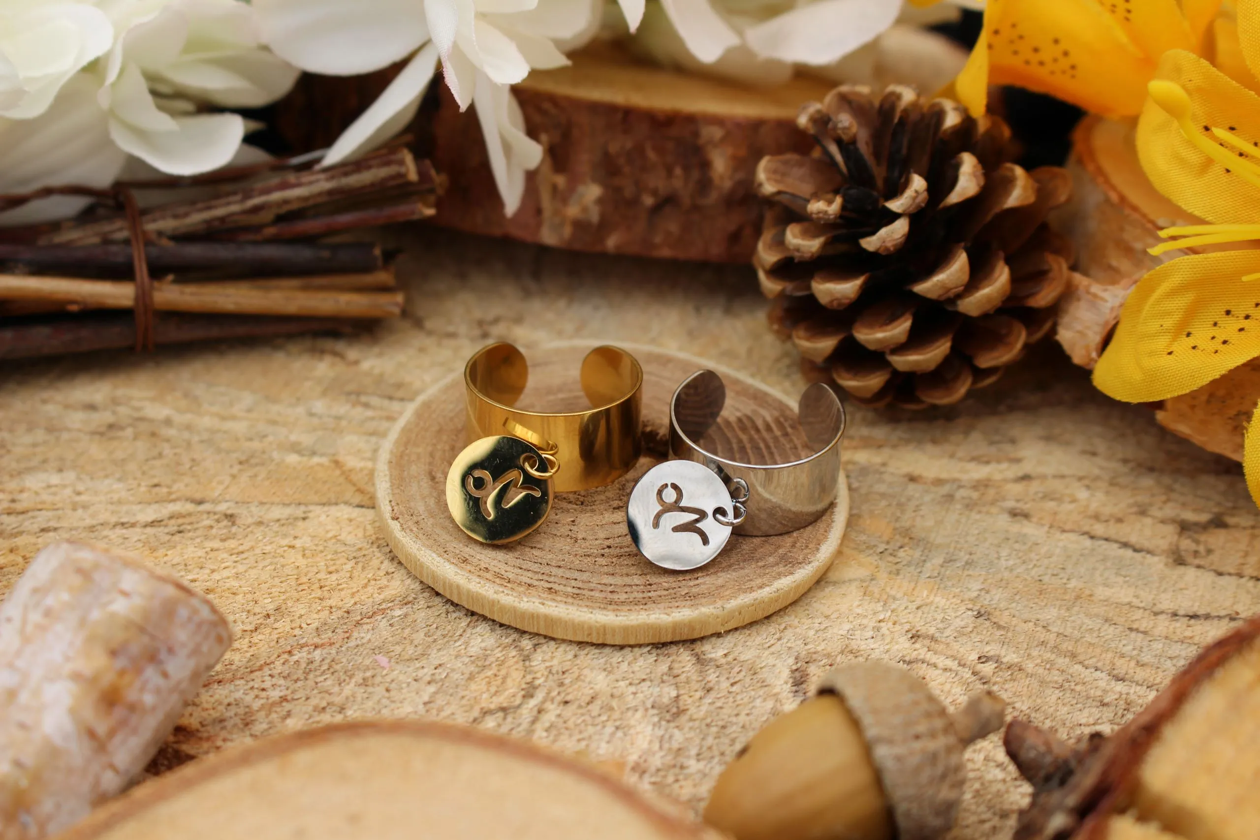 Bague Breloque Zodiaque – Image 7