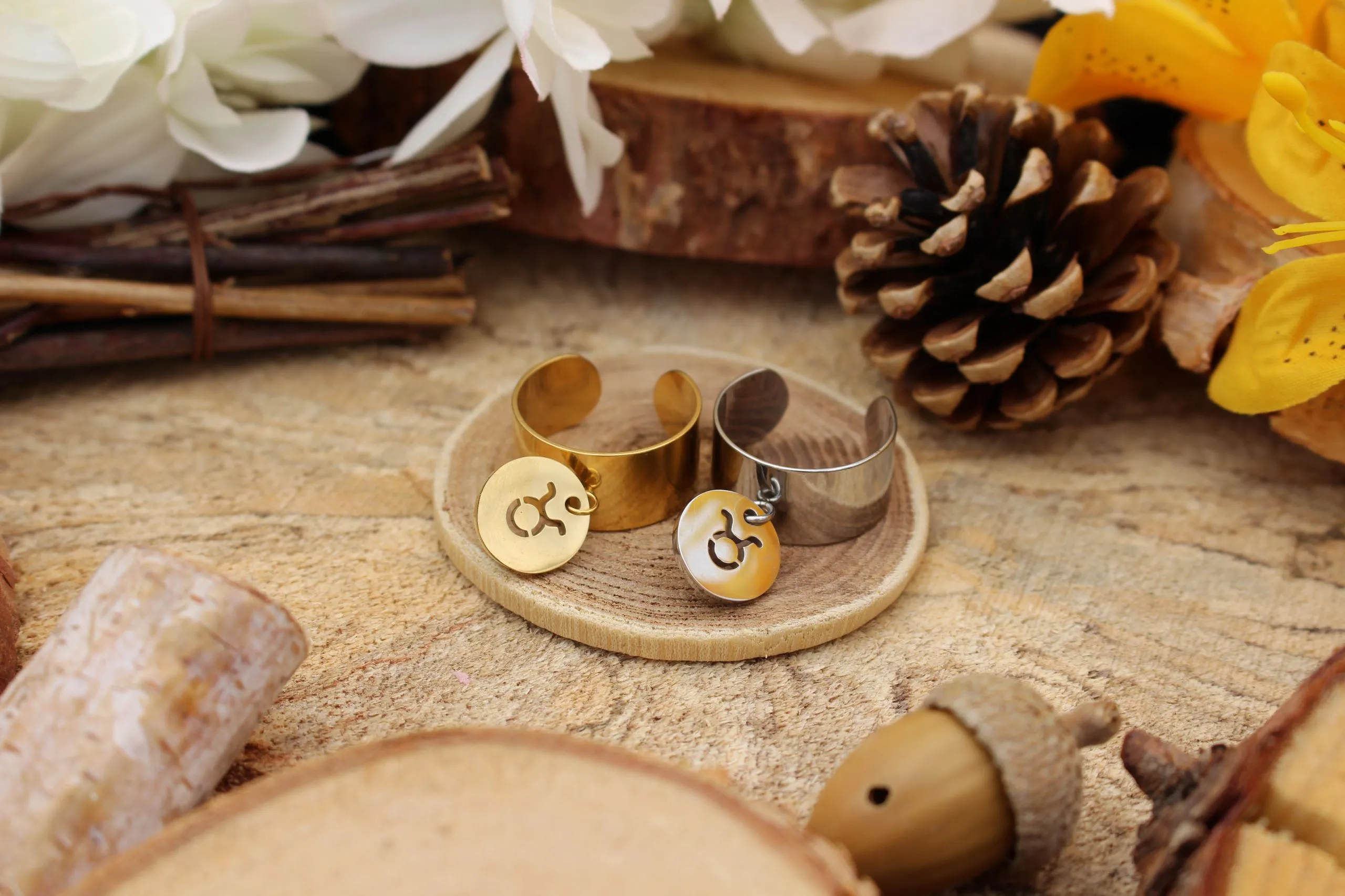 Bague Breloque Zodiaque – Image 4