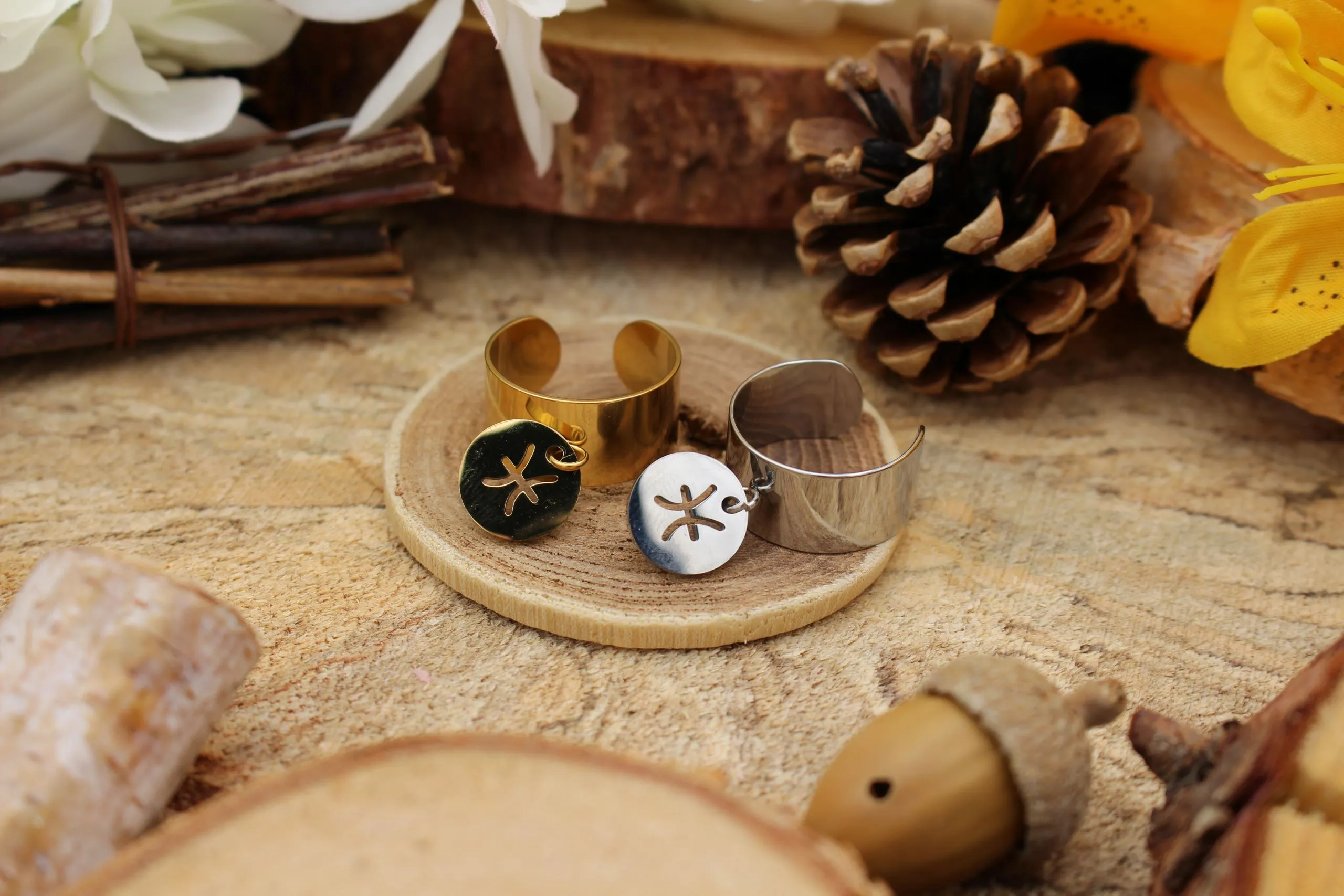 Bague Breloque Zodiaque – Image 3