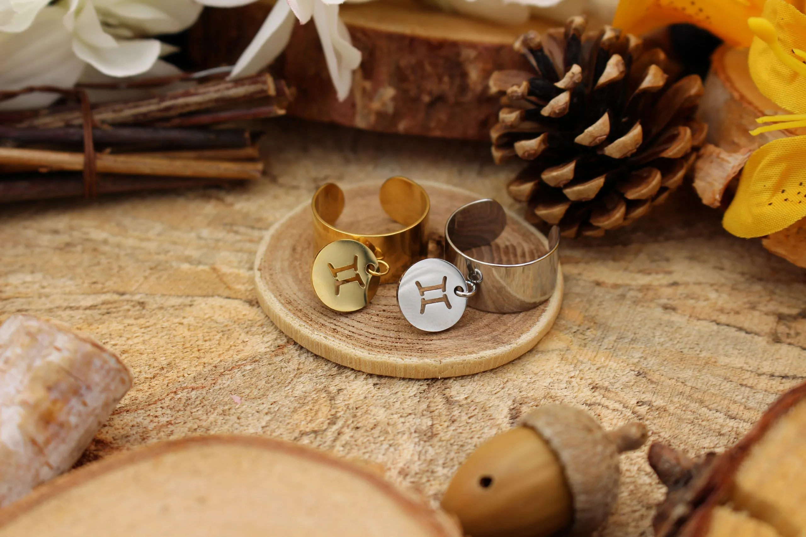 Bague Breloque Zodiaque – Image 8