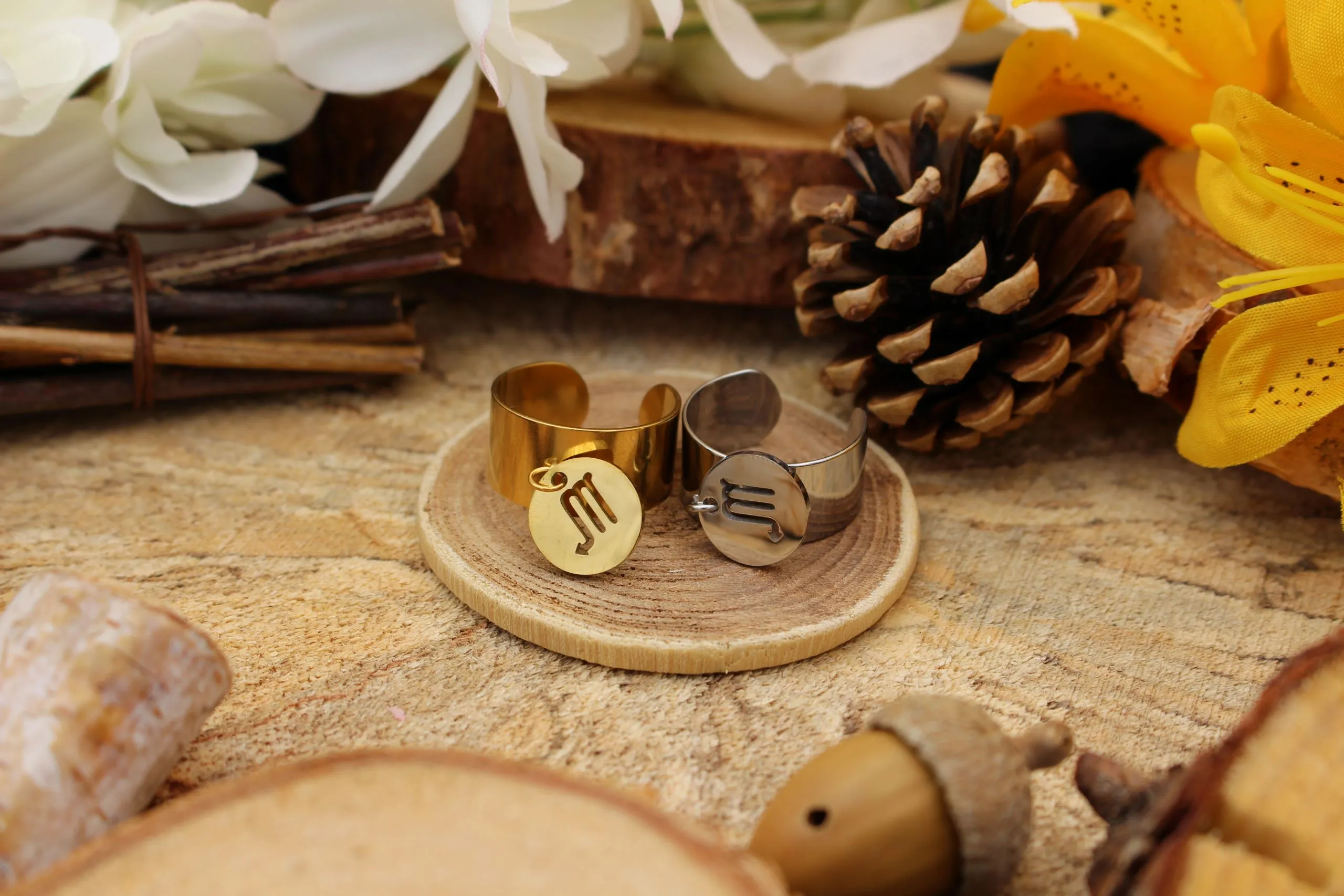 Bague Breloque Zodiaque – Image 9