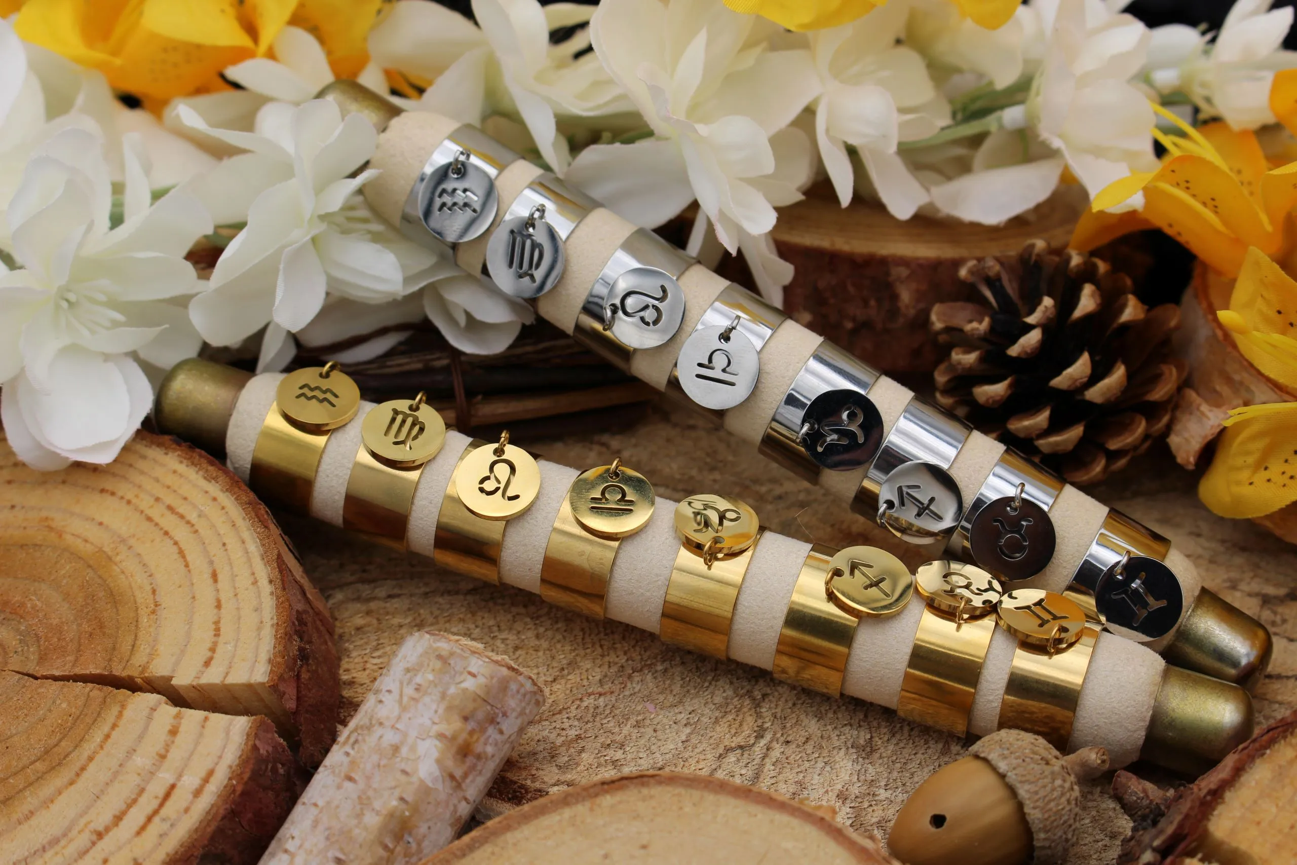 Bague Breloque Zodiaque