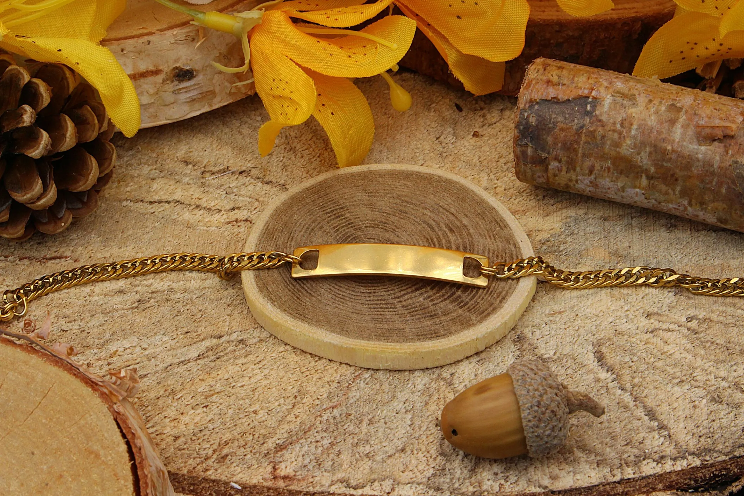 Gourmette Gravure (Taille Homme) – Image 4