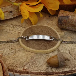 Gourmette Gravure (Taille Homme)