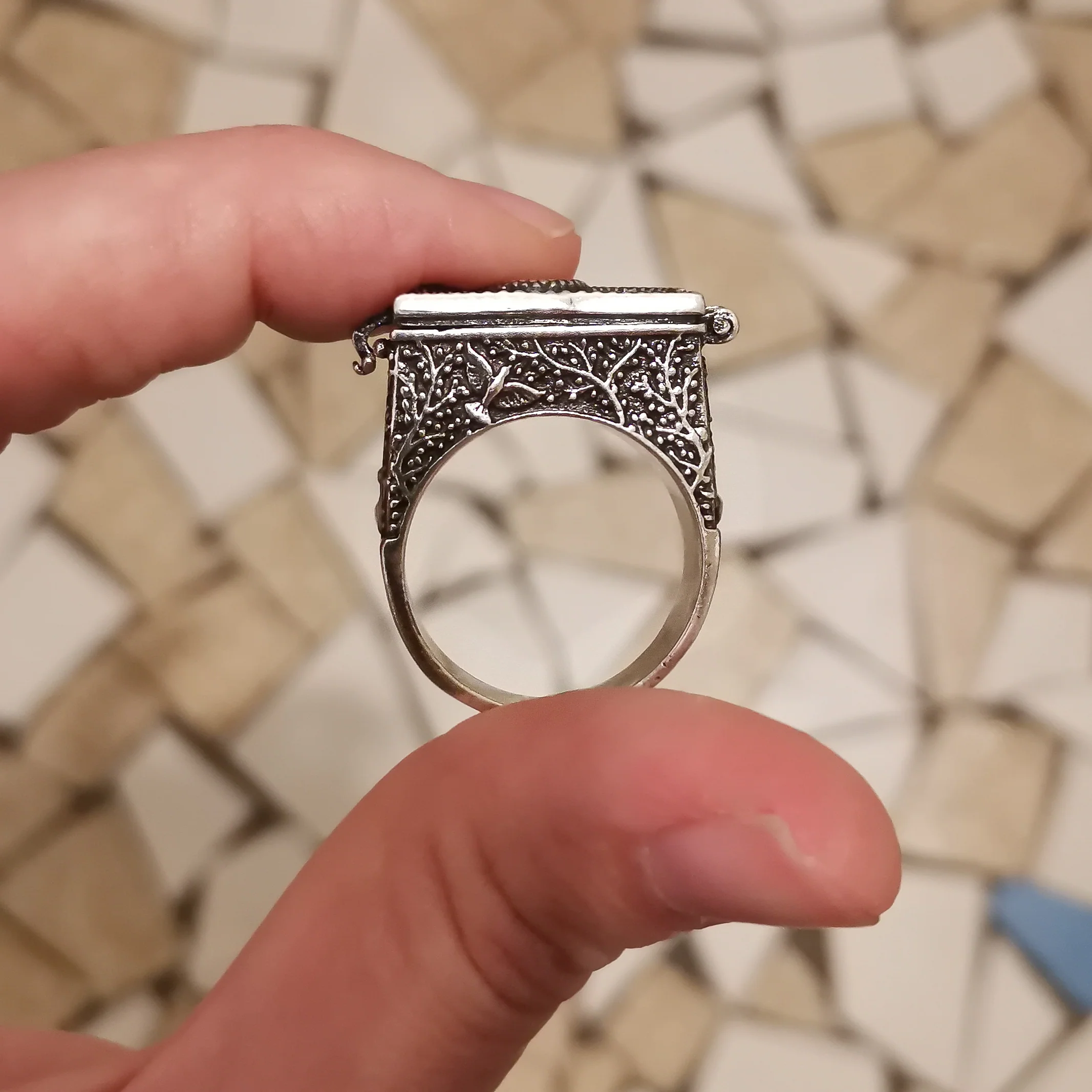 Bague Boîte Secrète Serpent – Image 5