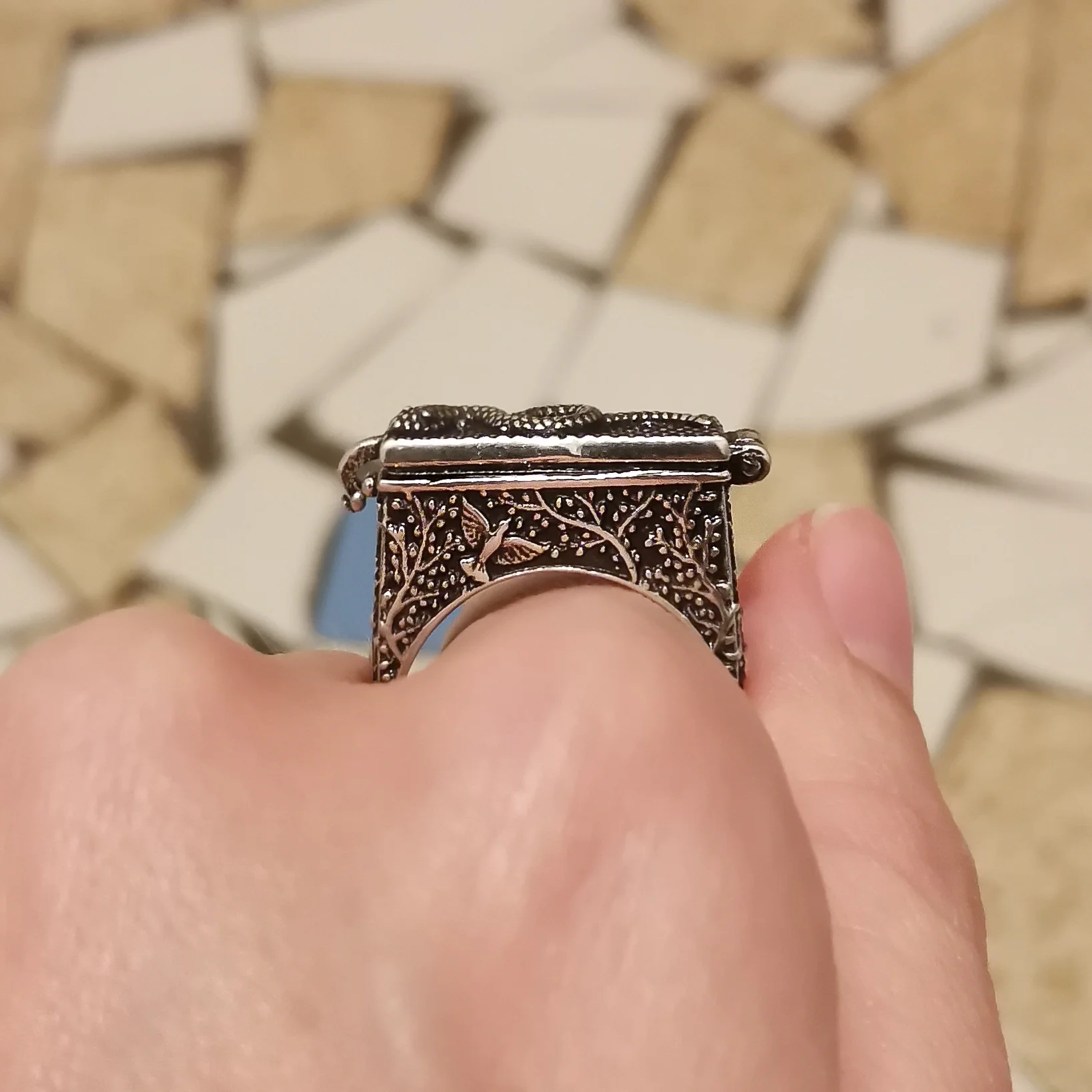 Bague Boîte Secrète Serpent – Image 6