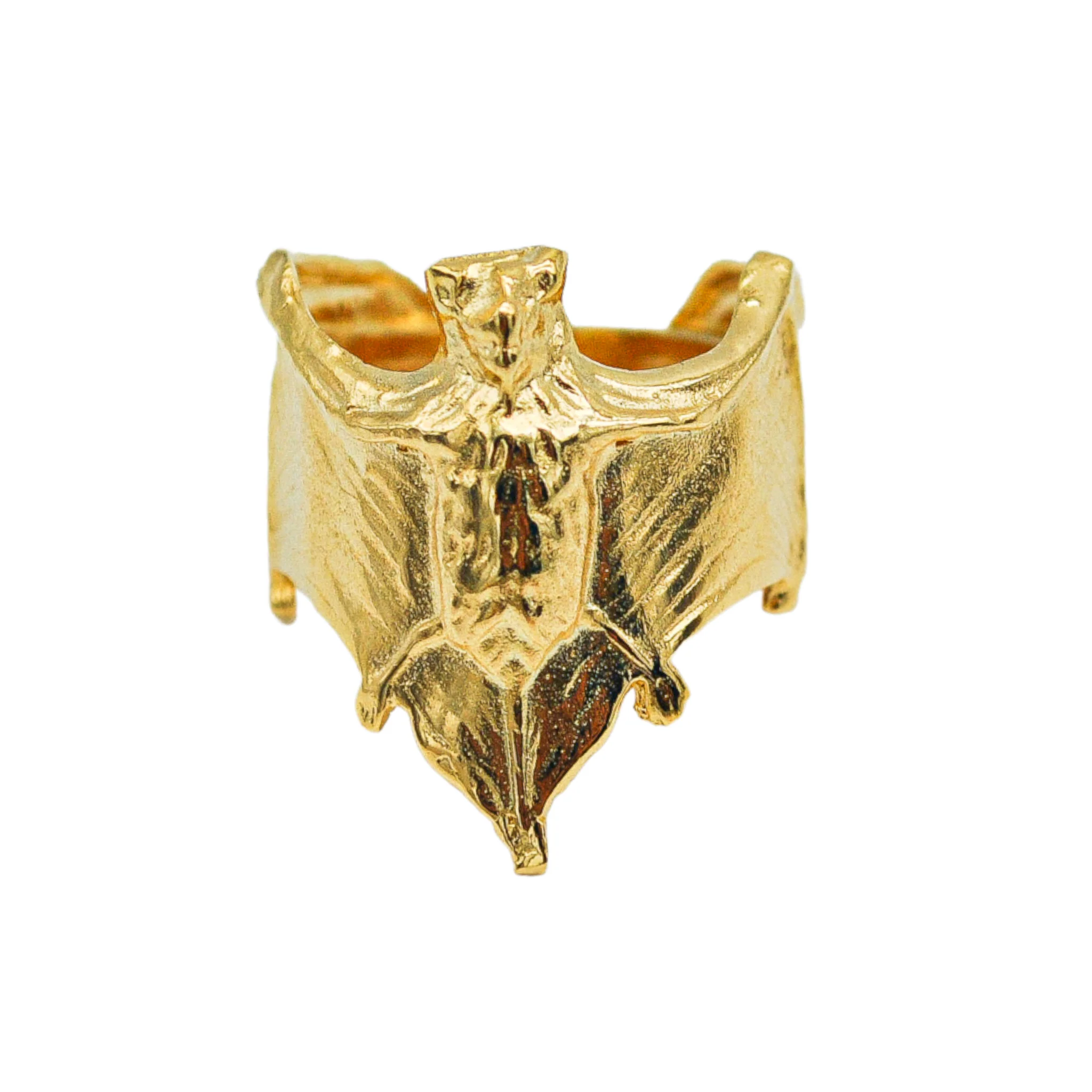 Bague Bat Dorée – Image 3