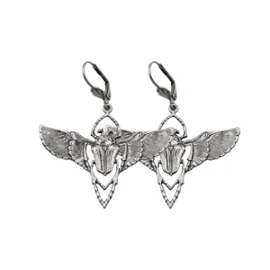 Boucles d'oreilles Beetle