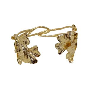 Bracelet Ginkgo Tao Doré
