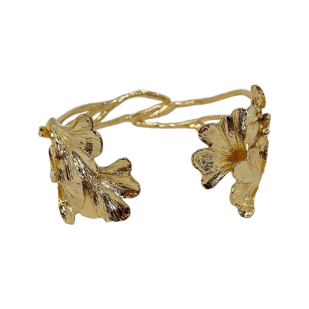 Bracelet Ginkgo Tao Doré