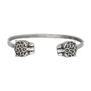 BRACELET PANTHERE ARGENT