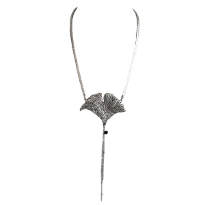 Collier Feuille de Ginkgo