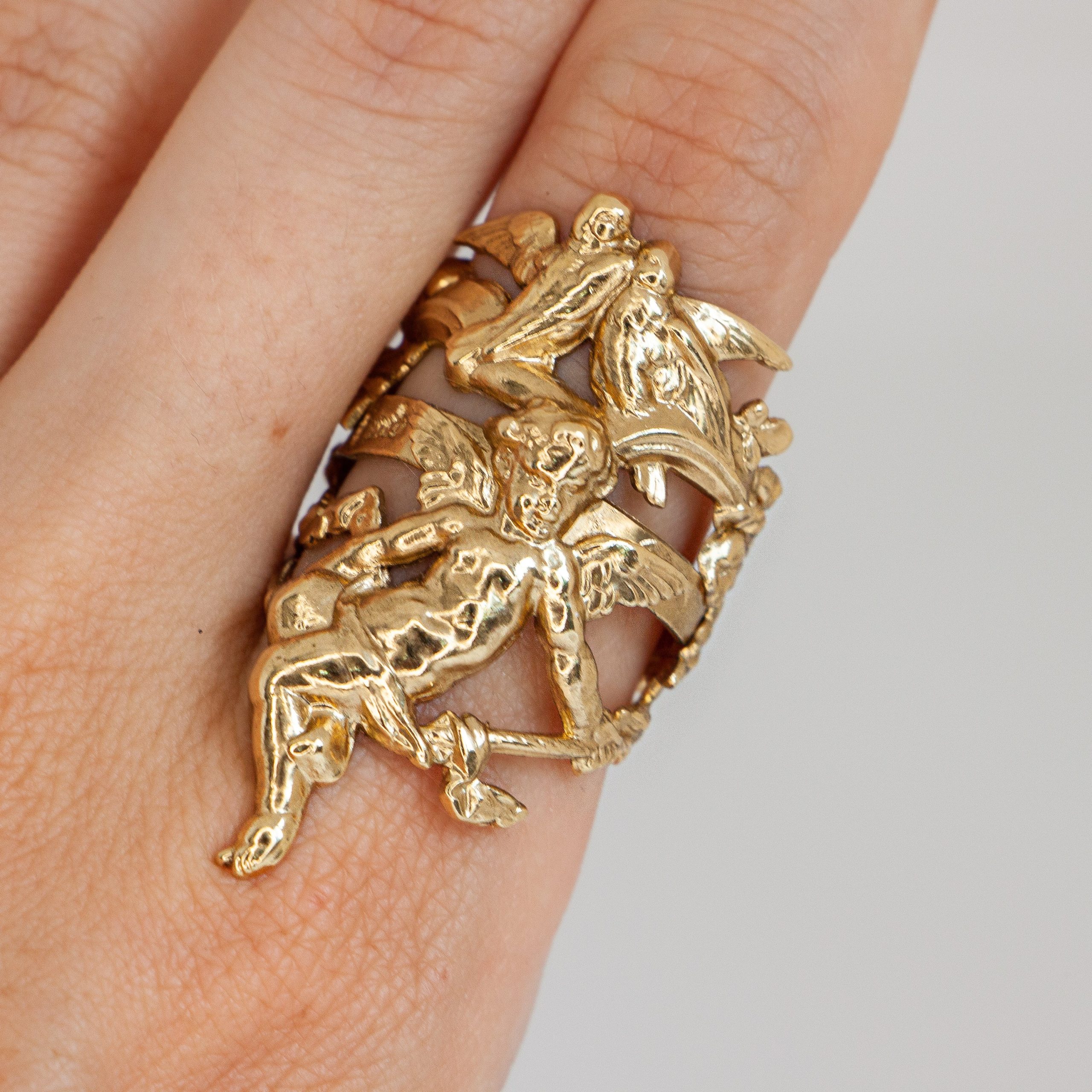 Bague Beline Dorée – Image 3