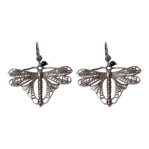 Boucles d'Oreilles Libellule Volant