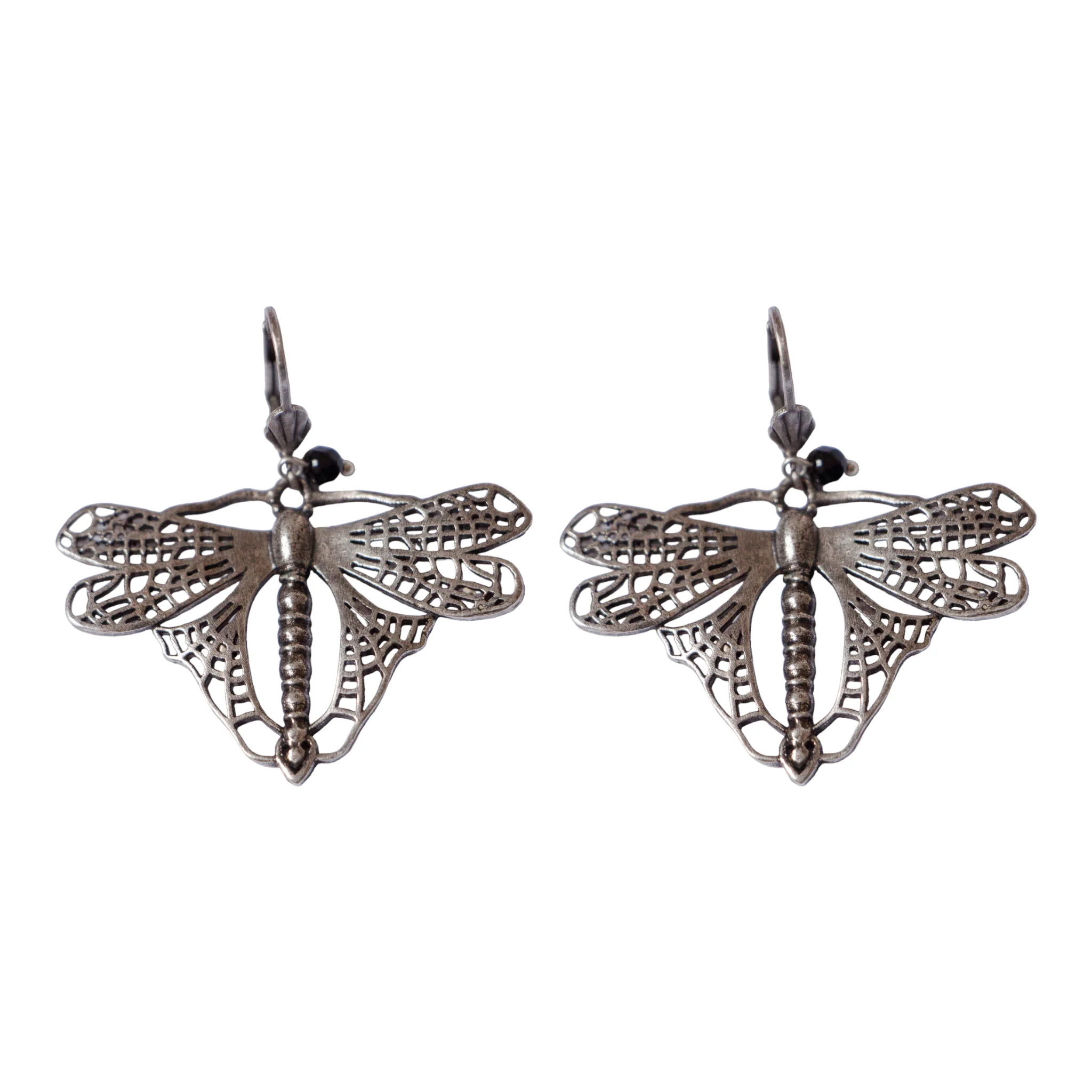 Boucles d'Oreilles Libellule Volant