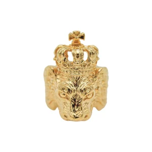 Bague Lion King Dorée