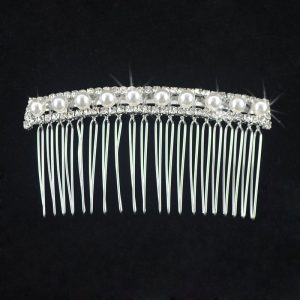 Peigne de mariée strass