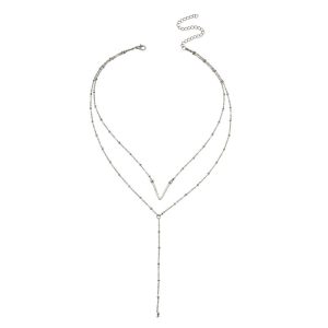 Sautoir géométrique