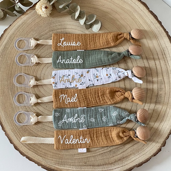 Attache tétine tissu – Image 2