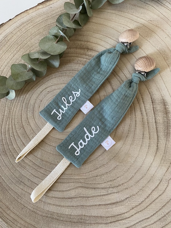 Attache tétine tissu – Image 5