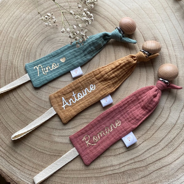 Attache tétine tissu – Image 4