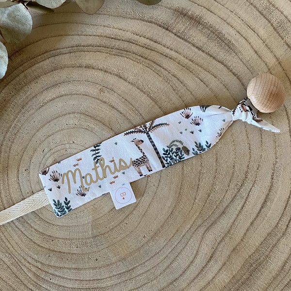 Attache tétine tissu – Image 3