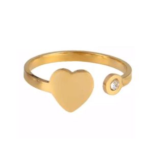 Bague coeur
