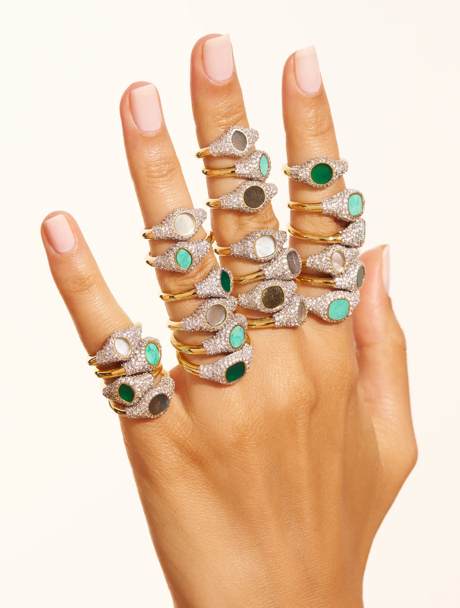 Bague Holi - Turquoise – Image 3