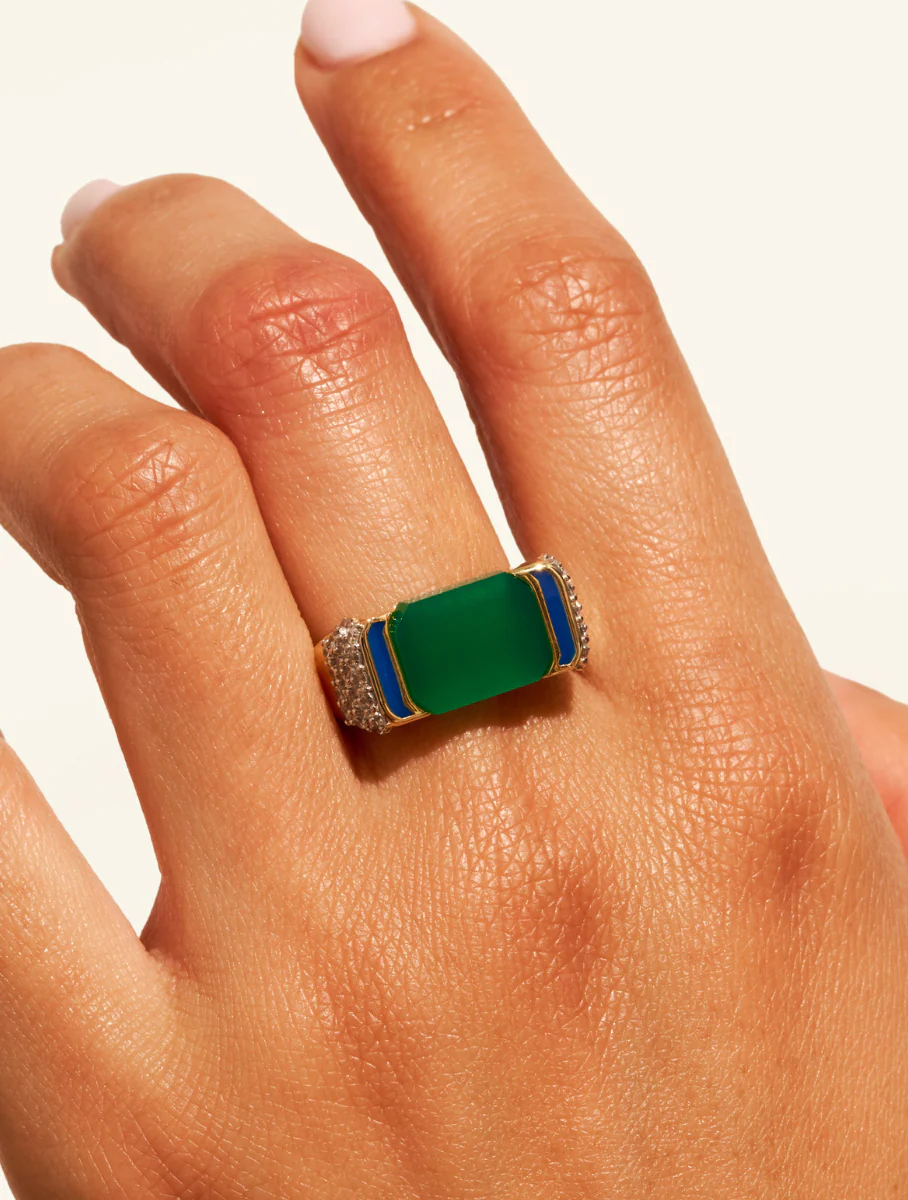 Bague Berry - Onyx Vert – Image 2