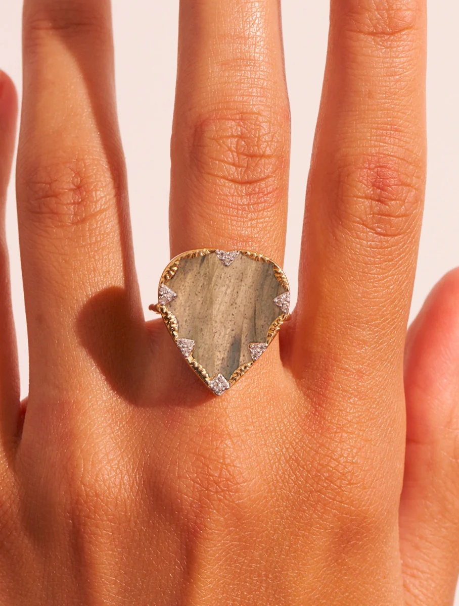 Bague Lima - Labradorite – Image 2