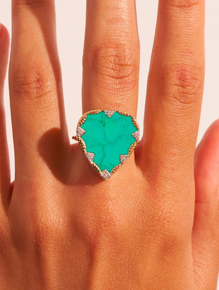 Bague Lima - Turquoise – Image 2