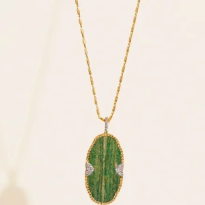 Sautoir Belize - Aventurine