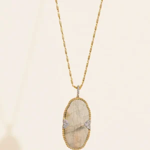 Sautoir Belize - Labradorite