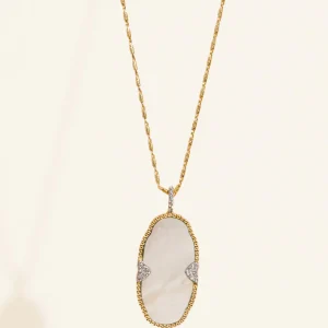 Sautoir Belize - Nacre