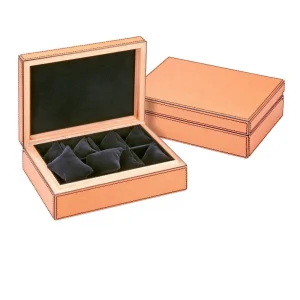 Boîte à montres en cuir sur mesure - Personnalisable