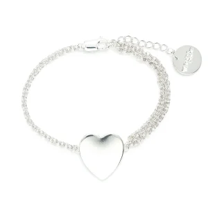 Bracelet Aphrodite Argent Coeur