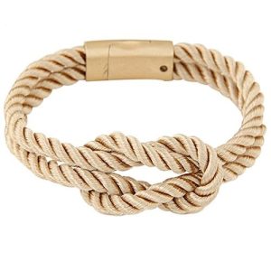 Bracelet femme noeud nude
