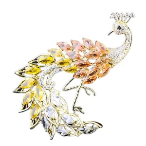 Broche Originale Cygne Argenté