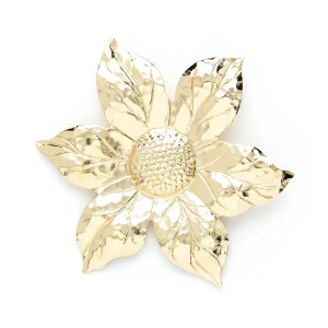 Broche Hespéris Or Fleurs
